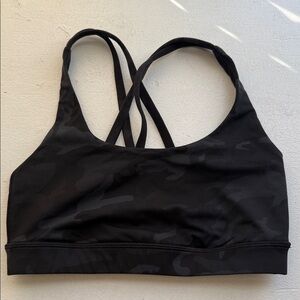 lululemon athletica Black camo Sports Bra